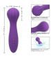 Фиолетовый вибромассажер Stella Liquid Silicone “O” Wand - 17,75 см.