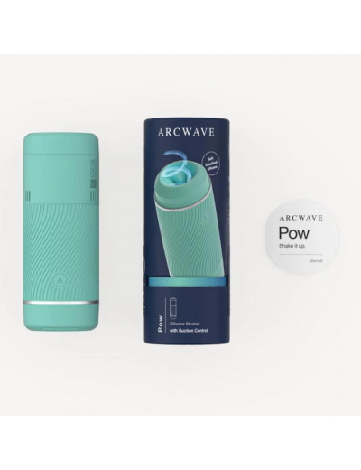 Мятный мастурбатор с контролем всасывания Arcwave Pow Stroker