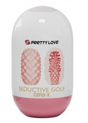 Розовый мастурбатор-яйцо Seductive Golf