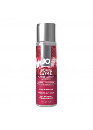 Лубрикант на водной основе JO H2O Red Velvet Cake Flavored Lubricant - 60 мл.