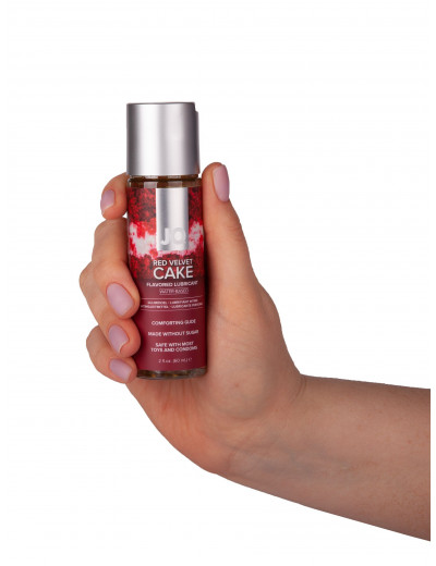 Лубрикант на водной основе JO H2O Red Velvet Cake Flavored Lubricant - 60 мл.