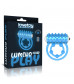 Голубое, светящееся в темноте виброкольцо Lumino Play Vibrating Penis Ring