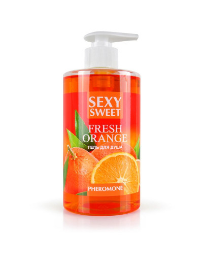 Гель для душа Sexy Sweet Fresh Orange с ароматом апельсина и феромонами - 430 мл.