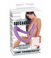 Фиолетовый гибкий фаллоимитатор Intimate Spreader для G-стимуляции