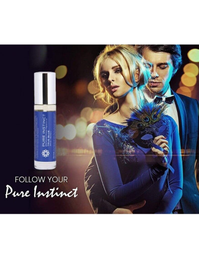 Обогащенное ароматическое масло для двоих Pure Instinct Oil True Blue Roll on - 10,2 мл.