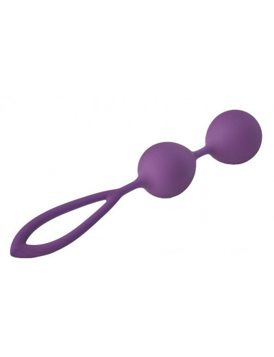 Фиолетовые вагинальные шарики Flirts Kegel Balls