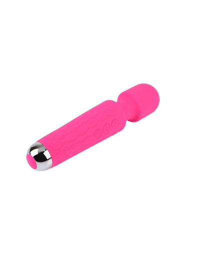 Розовый жезловый вибратор Wacko Touch Massager - 20,3 см.