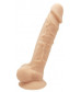 Телесный реалистичный фаллоимитатор DILDO 7INCH FLESH - 17,7 см.