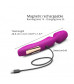 Лиловый вибратор с 2 сменными насадками R-Evolution Wand Vibrator with 2 Attachments