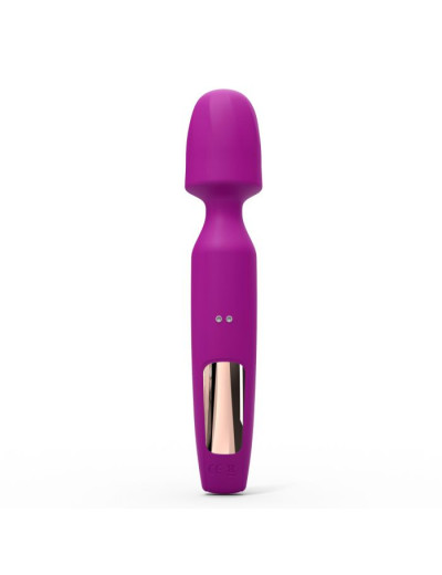 Лиловый вибратор с 2 сменными насадками R-Evolution Wand Vibrator with 2 Attachments