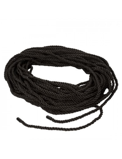 Черная веревка для шибари BDSM Rope - 30 м.