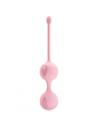 Нежно-розовые вагинальные шарики Kegel Tighten Up I