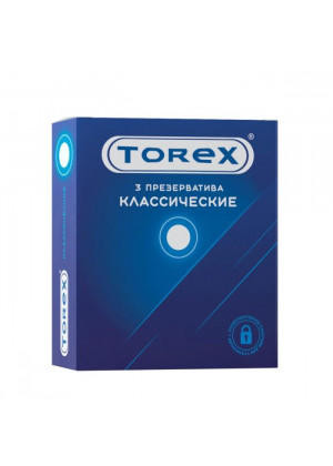 Гладкие презервативы Torex  Классические  - 3 шт.