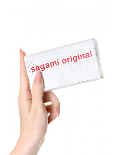 Ультратонкие презервативы Sagami Original 0.02 - 6 шт.