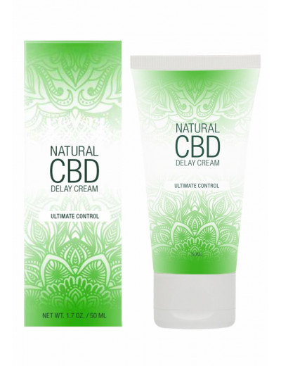 Крем-пролонгатор Natural CBD Delay Cream - 50 мл.