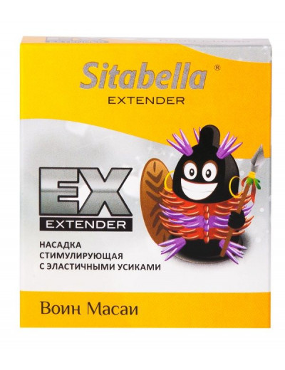 Стимулирующая насадка Sitabella Extender  Воин Масаи