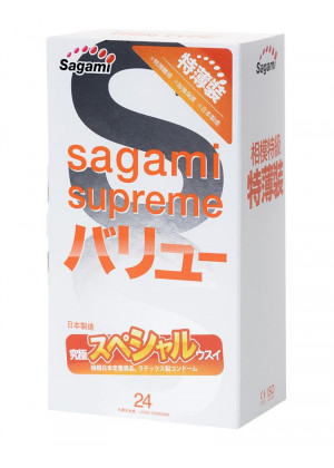 Ультратонкие презервативы Sagami Xtreme Superthin - 24 шт.