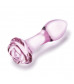 Набор из 3 стеклянных анальных пробок Rosebud Butt Plug Set