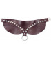 Бордовый широкий ошейник Wide Collar Maroon