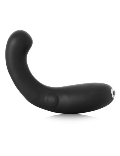 Черный гнущийся вибратор G-Kii G-Spot   Clitoral Vibrator - 23 см.