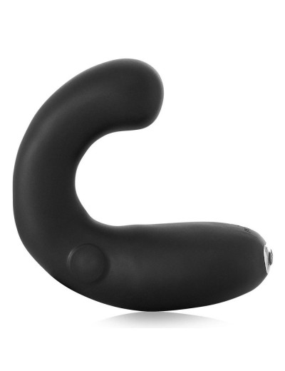 Черный гнущийся вибратор G-Kii G-Spot   Clitoral Vibrator - 23 см.