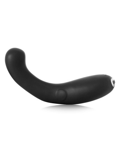 Черный гнущийся вибратор G-Kii G-Spot   Clitoral Vibrator - 23 см.