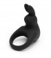 Черное эрекционное виброкольцо Happy Rabbit Rechargeable Rabbit Cock Ring