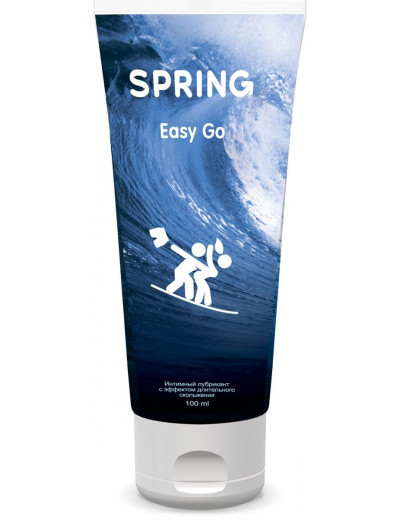 Интимный лубрикант с длительным скольжением Spring Easy Go - 100 мл.