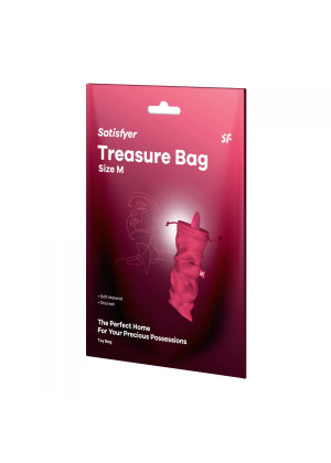 Розовый мешочек для хранения игрушек Treasure Bag M