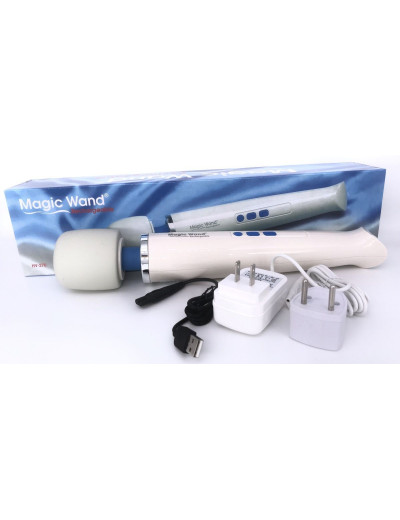 Беспроводной вибромассажер Magic Wand Rechargeable(аналог)