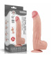 Телесный фаллоимитатор 12 King Sized Sliding Skin Dual Layer Dong - 31 см.