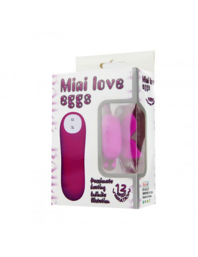 Силиконовая бабочка Mini Love Egg для массажа клитора