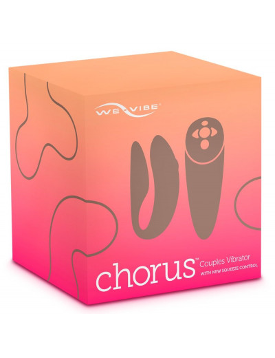 Розовый вибратор для пар We-Vibe Chorus