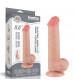 Телесный фаллоимитатор 8 Sliding Skin Dual Layer Dong - 20,8 см.