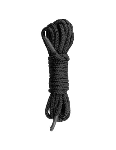 Черная веревка для бондажа Easytoys Bondage Rope - 5 м.