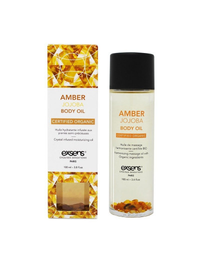 Органическое массажное масло AMBER JOJOBA - 100 мл.