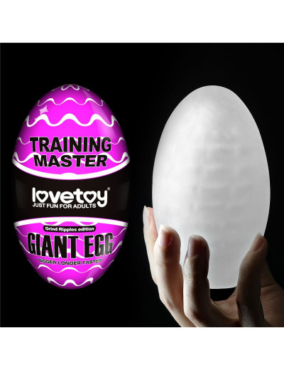 Мастурбатор-яйцо Giant Egg Grind Ripples Edition