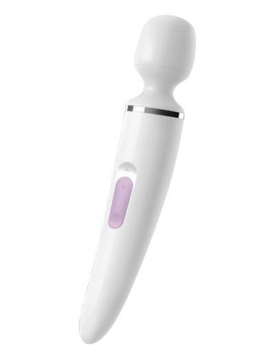 Белый вибратор Satisfyer Wand-er Woman