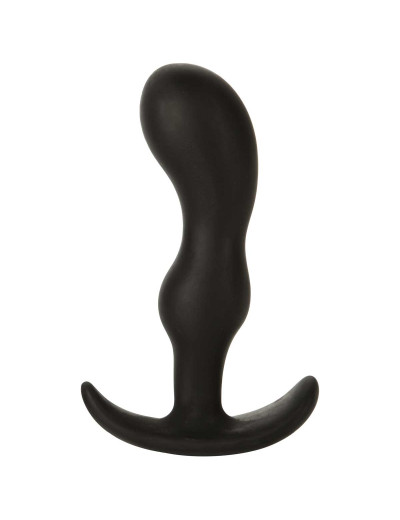 Черная анальная пробка для ношения Mood Naughty 2 4.5  Silicone - 11,4 см.