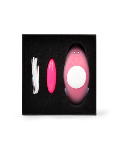 Розовый вибростимулятор Panty Vibrator для ношения в трусиках