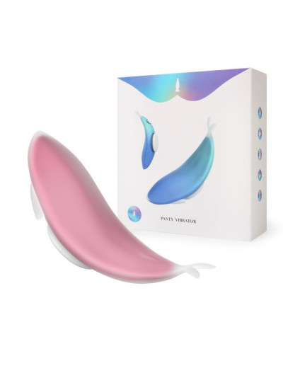 Розовый вибростимулятор Panty Vibrator для ношения в трусиках