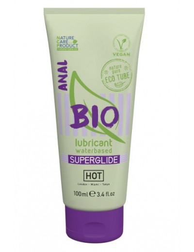 Интимный увлажняющий анальный гель BIO SuperGlide Anal - 100 мл.