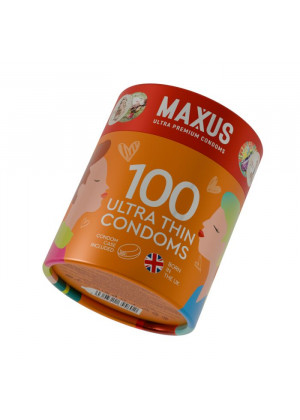 Ультратонкие презервативы Maxus Ultra Thin - 100 шт.