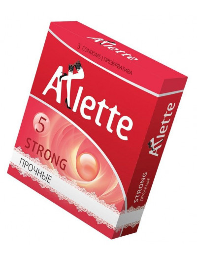 Ультрапрочные презервативы Arlette Strong - 3 шт.