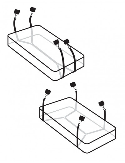 Фиксаторы для кровати Wraparound Mattress Restraints