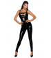 Облегающий комбинезон с двусторонней молнией PVC overall with 2-way zipper