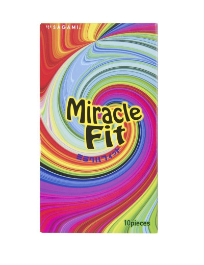 Презервативы Sagami Miracle Fit - 10 шт.