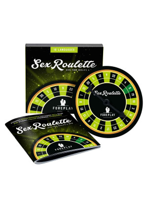 Настольная игра-рулетка Sex Roulette Foreplay