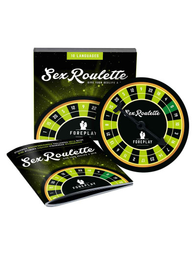 Настольная игра-рулетка Sex Roulette Foreplay