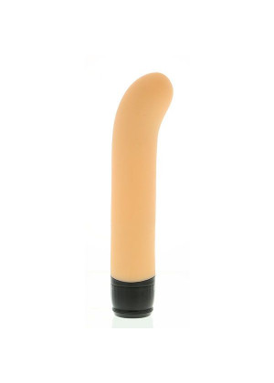 Телесный вибратор PURRFECT SILICONE CLASSIC G-SPOT - 17,5 см.